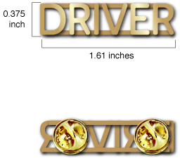 Lapel Pin: Driver